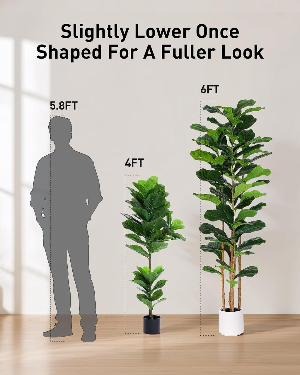 Fiddle Leaf Fig Faux Tree