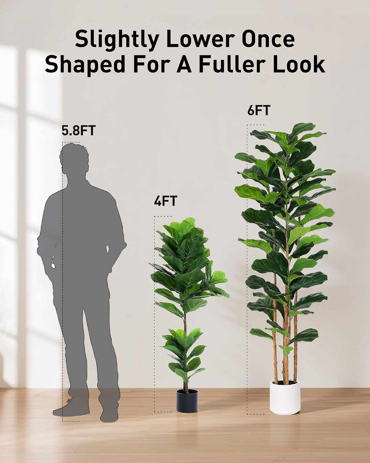 Fiddle Leaf Fig Faux Tree